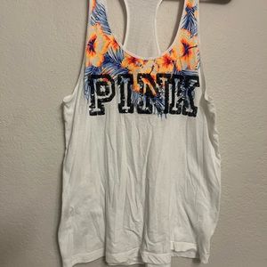 Pink by Victoria Secret Razor Back Tank